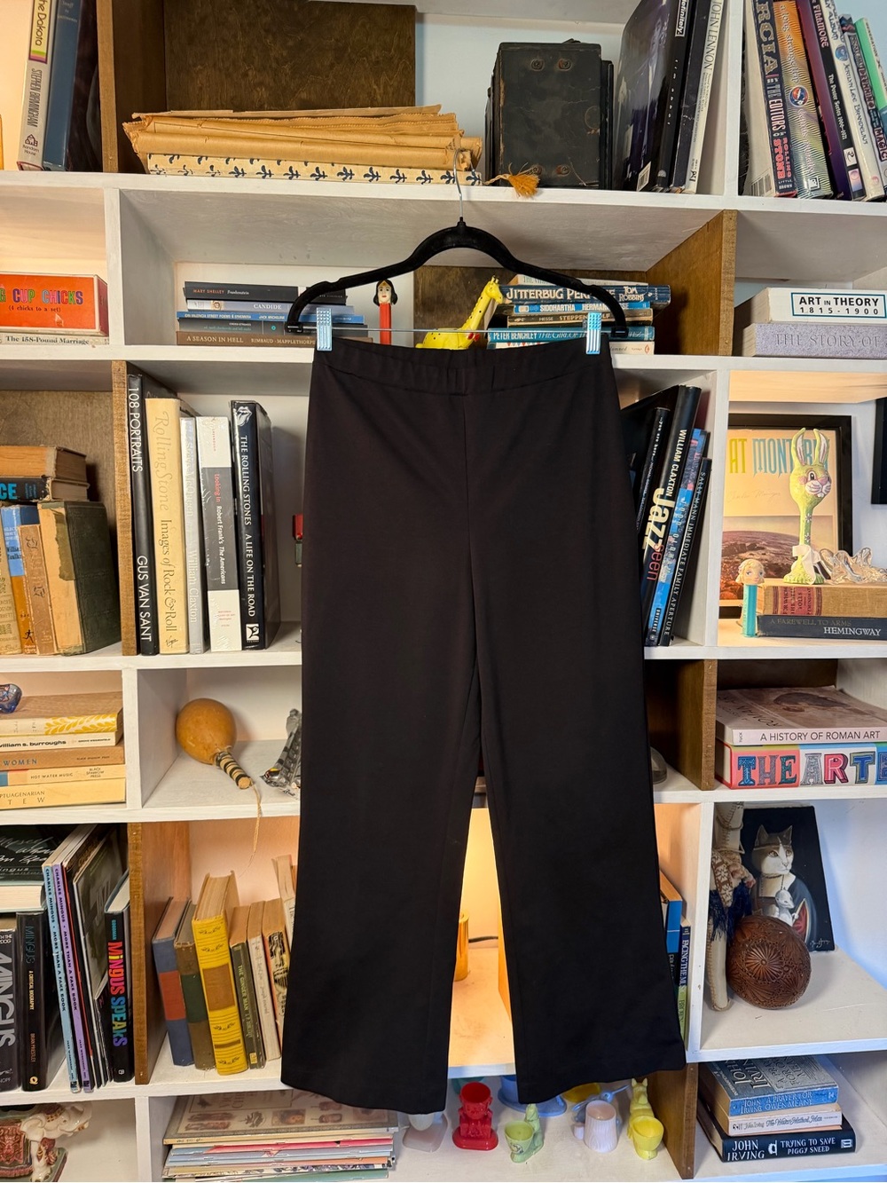 Women’s Black Straight-Leg Pants